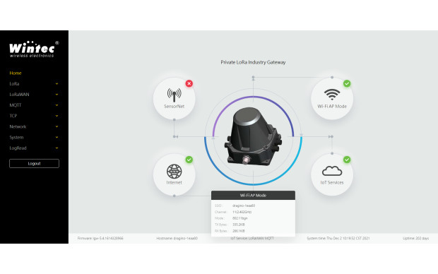 案例-笠基電子 Gateway 管理網(wǎng)站