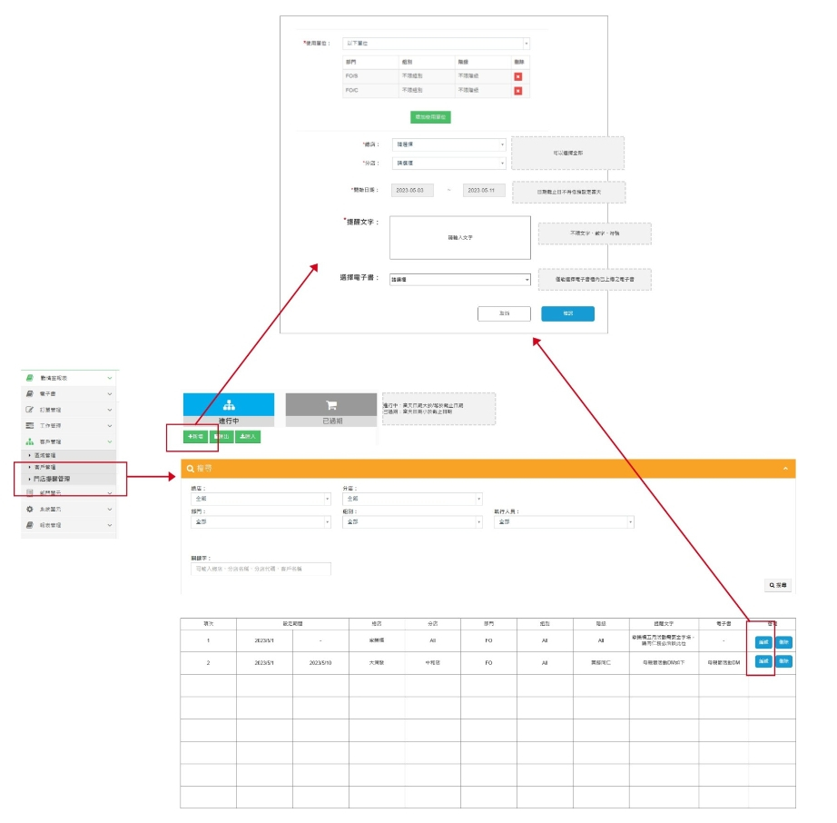 通用磨坊-門(mén)店提醒功能